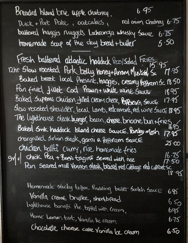 The Lighthouse MENU 2024